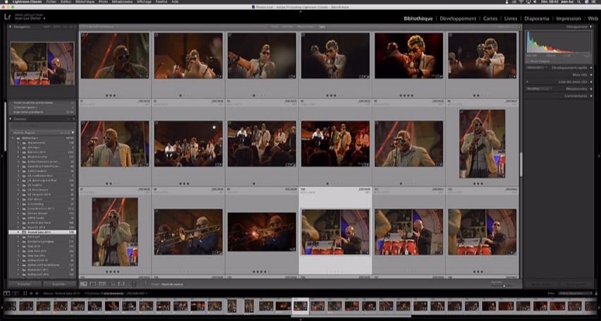 Classement des photos avec Lightroom Classic