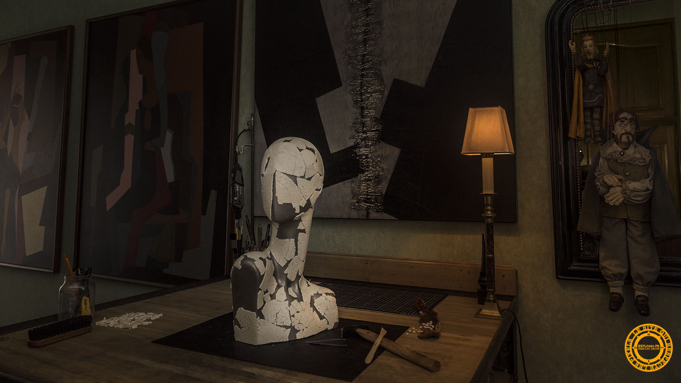 Exemple de flash en intérieur