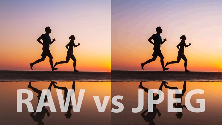 Raw contre JPG